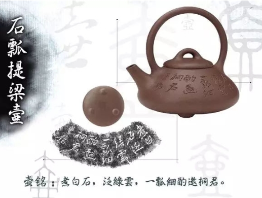 老紫砂壺曼生十八式圖解，曼生18式的具體樣式圖及名稱