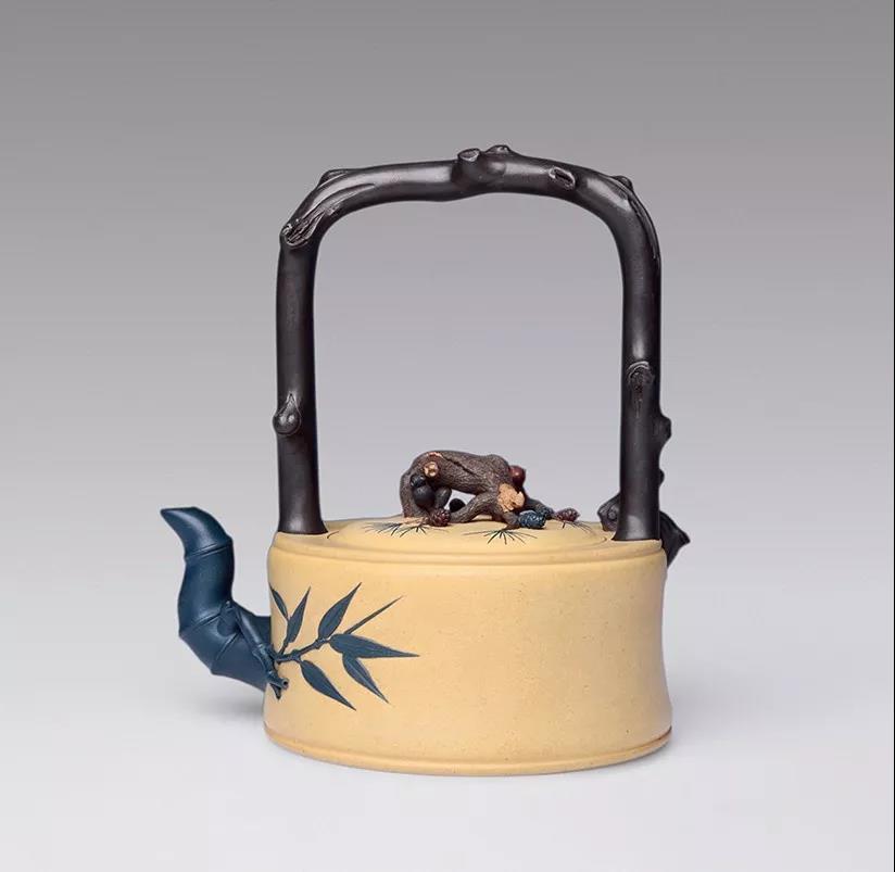 10種最美花器提梁壺，精美別致雕花紫砂壺!