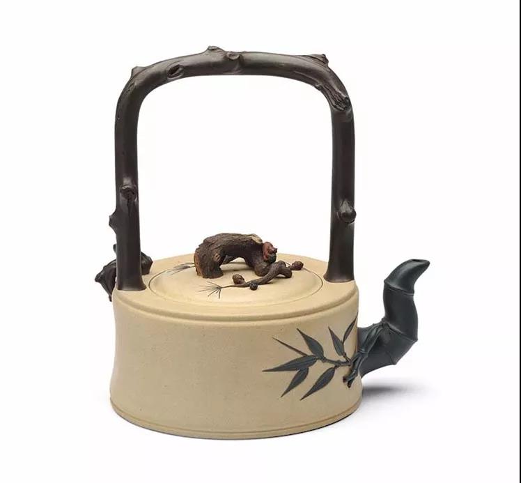 10種最美花器提梁壺，精美別致雕花紫砂壺!