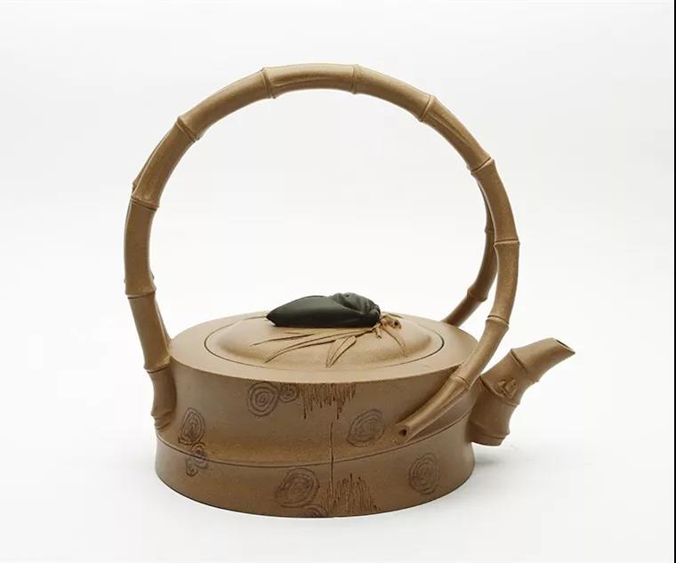 10種最美花器提梁壺，精美別致雕花紫砂壺!