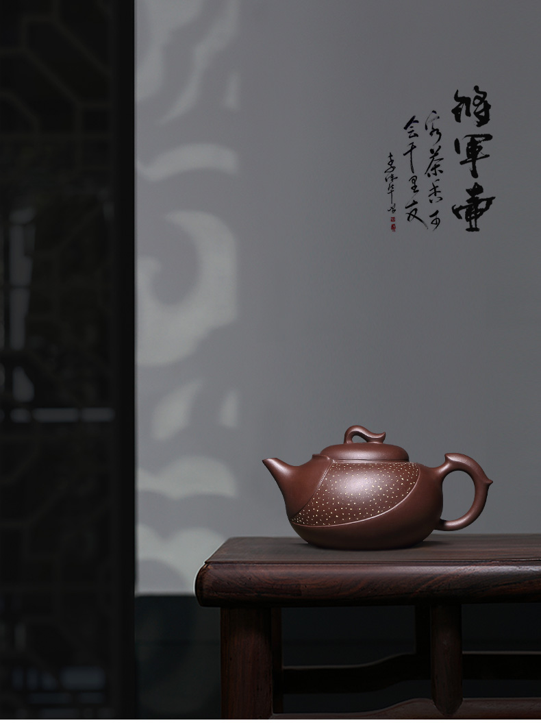 將軍壺紫砂壺，雅韻精美紫砂壺