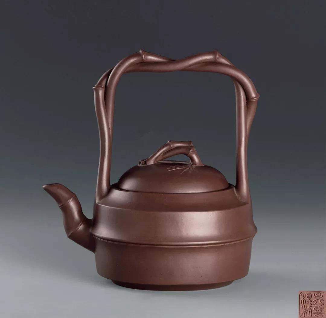 10種最美花器提梁壺，精美別致雕花紫砂壺!