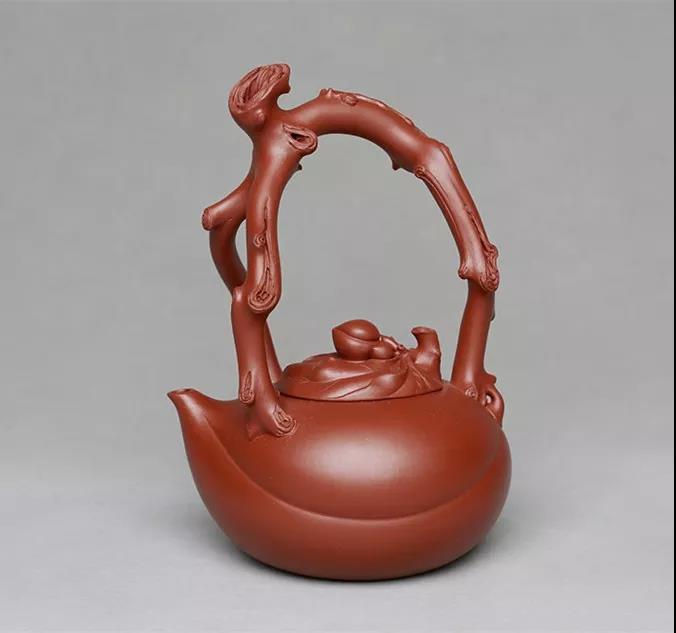 10種最美花器提梁壺，精美別致雕花紫砂壺!